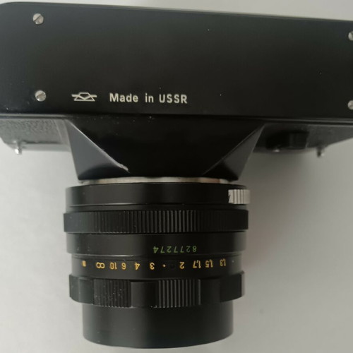 Zenit TTL camera like new, retro model with Helios 44 lens