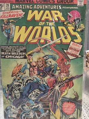 War of the Worlds #28 comic used Marvel Comics