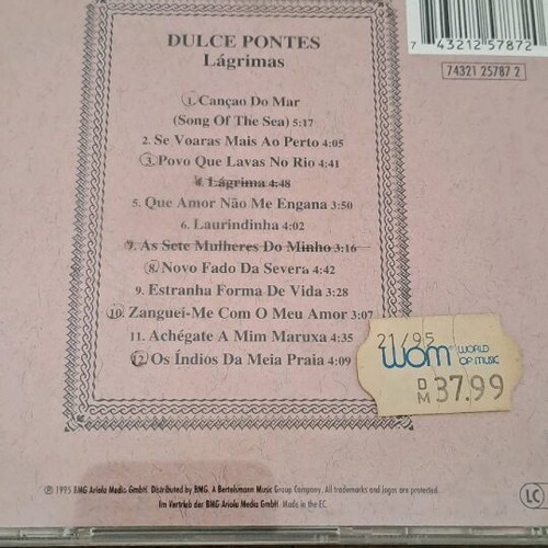 Dulce Pontes CD like new