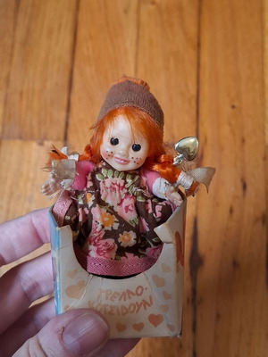 Vintage Pippi Longstocking doll by El Greco
