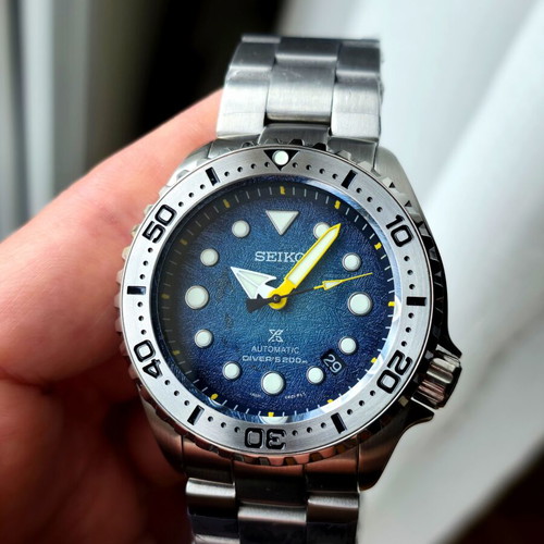 Seiko Mod Skx Antarctica Penguin Special Edition 42mm NH35 Automatic Watch