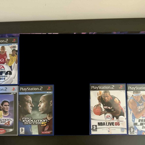 PlayStation 2 Sports Games Lot FIFA PES NBA Live like new