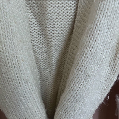 Massimo Dutti wool cardigan used, ecru, size S