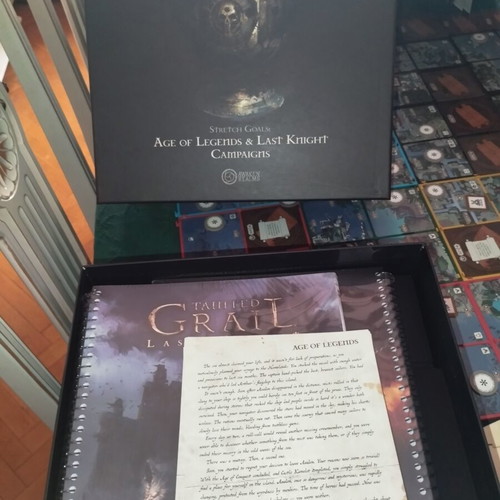 Tainted Grail 3D printed insert for board game