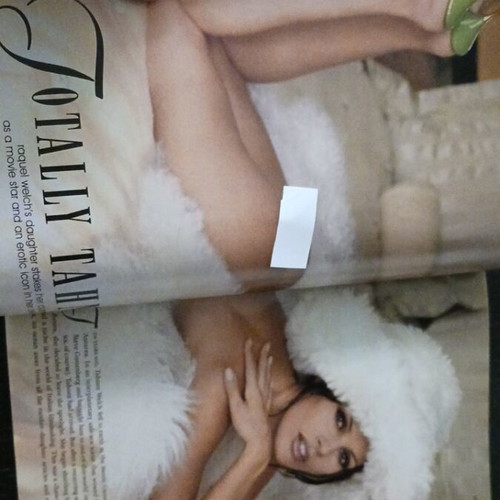 Playboy magazine November 1995 featuring Tahnee Welch, used