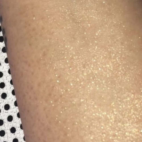 Makeup spray with shimmer new for face and body