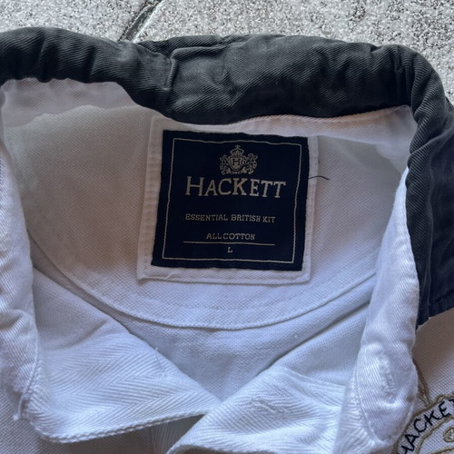 Polo Hackett London size L new perfect condition black and white