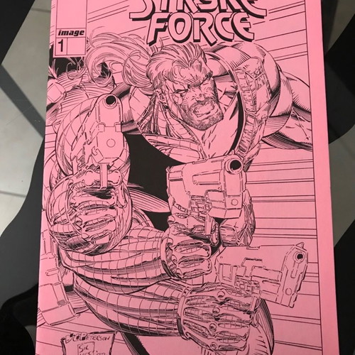 Codename: Strykeforce #1 Ashcan comic new