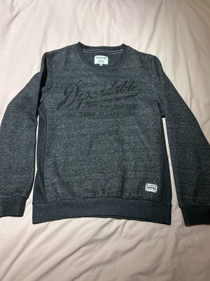 Kenzaro sweater XL used, black and gray