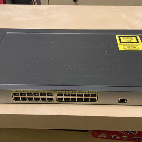 Cisco Catalyst Express 500 WS-CE500-24TT V03 managed switch used