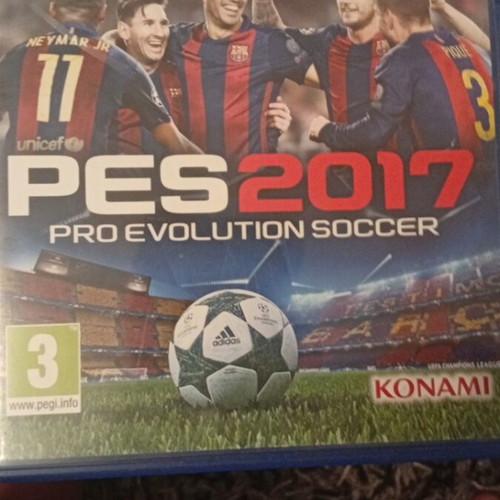 PES 2017 PS4 game