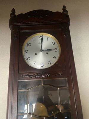 Antique wall clock like new
