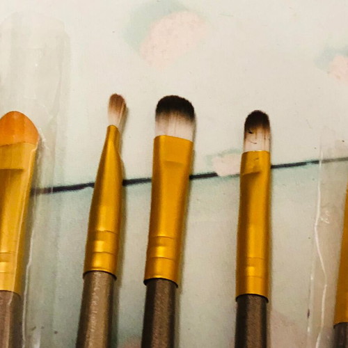 Makeup brush set of 13 pieces like new