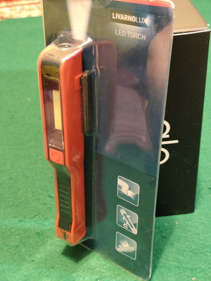 Livarno Lux LED work torch HG01952A, red and black