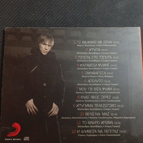 Nikos Oikonomopoulos Katathesi Psychis CD like new, laiko