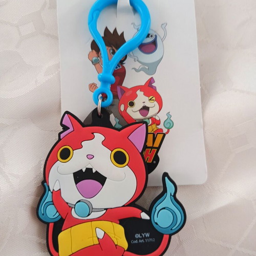 Authentic Jibanyan keychain from Yo-kai Watch like new