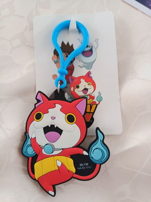 Authentic Jibanyan keychain from Yo-kai Watch like new