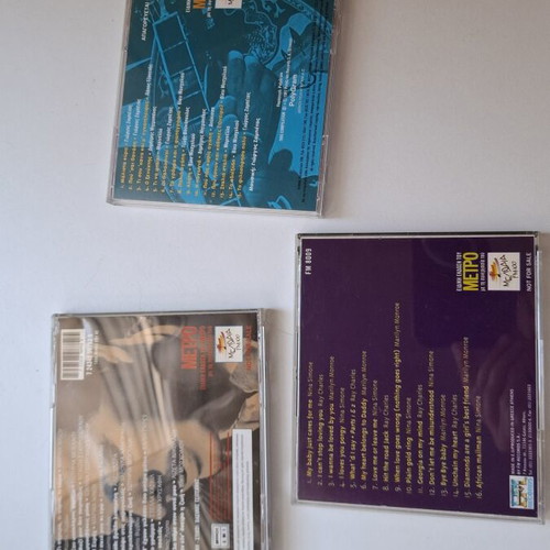 Metro magazine 15 CD set used, entechno genre