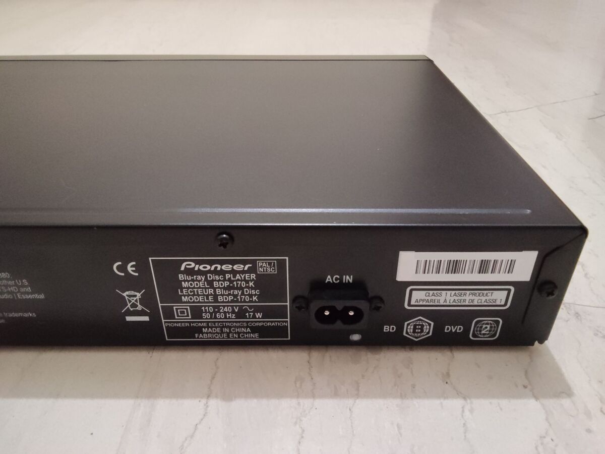 Pioneer 3D Bluray Disc Player BDP 170… - € 60,00 - Vendora.cy