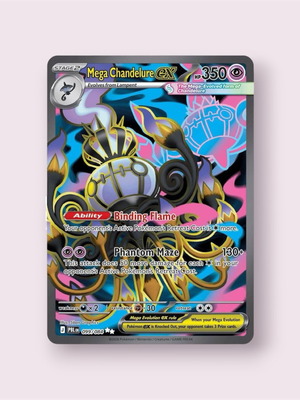 Mega Chandelure ex (PBL 099) Pokemon card