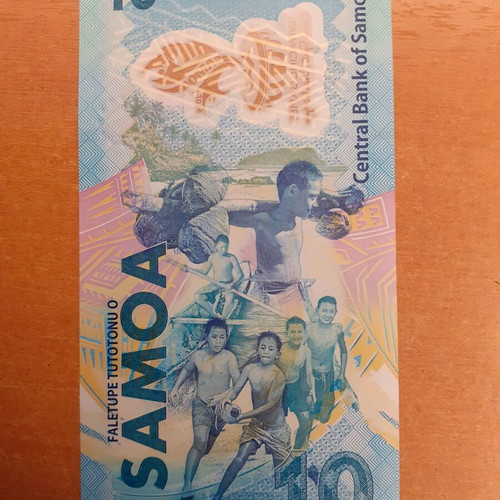 Western Samoa 10 Tala 2019 commemorative polymer new