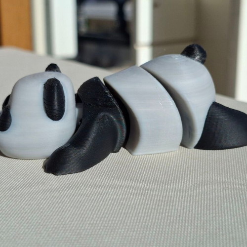 Panda articulated decorative toy 9cm new