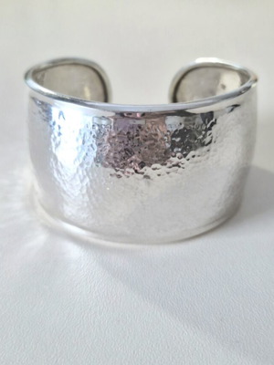 Silver S9.25 Bracelet Height 4cm New