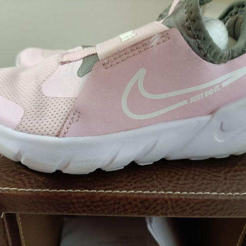 Nike athletic shoes used, size 28, pink
