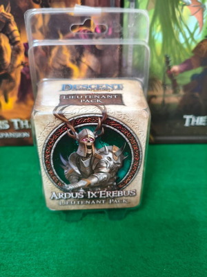 Descent Journeys in the Dark Second Edition Ardus Ix'Erebus Lieutenant Pack like new