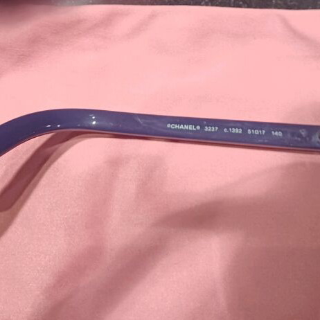 Chanel eyeglass frame new, tortoise imitation design