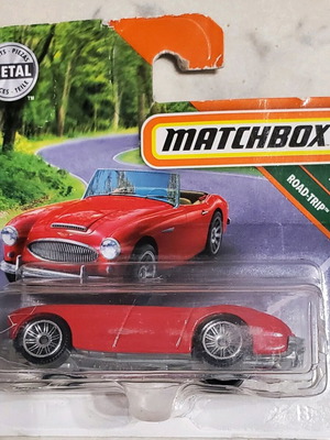 Matchbox 2018 Austin Healey Roadster σαν καινούργιο, με σπασμένο μπλιστερ