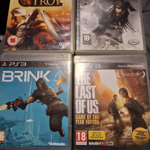 Ps3 games like new, set of 4