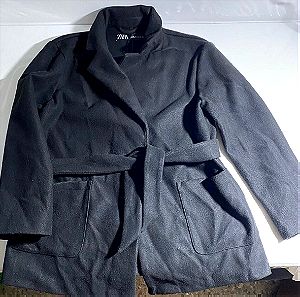 Μαύρο παλτό (Zara)