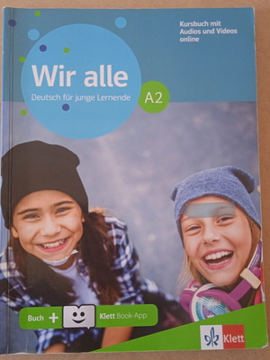Wir Alle A2 Kursbuch & Übungsbuch used, 2 student books