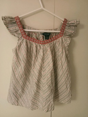 Ralph Lauren children's blouse like new, cotton, multicolor