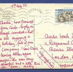 Corfu Panorama postcard used