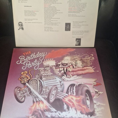 The Birthday Party Junkyard Vinyl LP 1982 original UK first pressing 4AD
