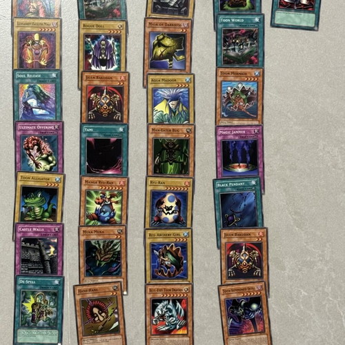 Yu-Gi-Oh! vintage cards used lot 130+ from 2002-2004