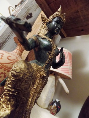 Statue used from Bali or Thailand about 30cm