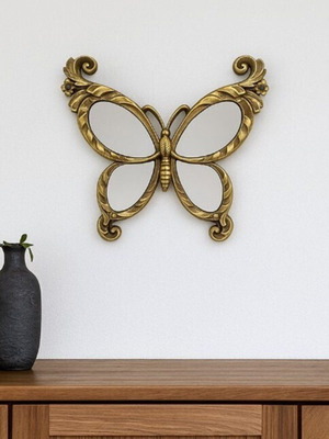 Decorative butterfly with mirror wings new