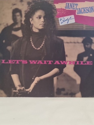 Janet Jackson vinyl used