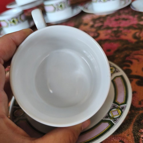 Tea and coffee cups new, set
