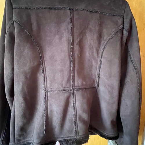 Vintage castor short jacket like new, brown, size medium