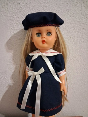 Vintage Kora doll used 30cm