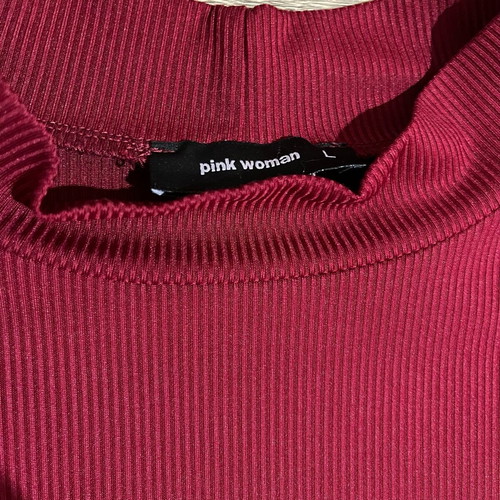 Pink woman blouse
