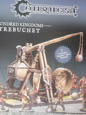 Conquest Giant Miniature Trebuchet 100 Kingdoms like new