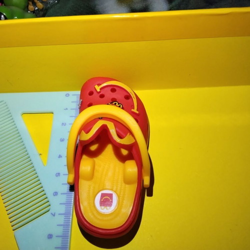 Happy Meal McDonald's Crocs and Lil McDonald's keychains like new