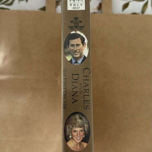 Charles and Diana videocassette like new