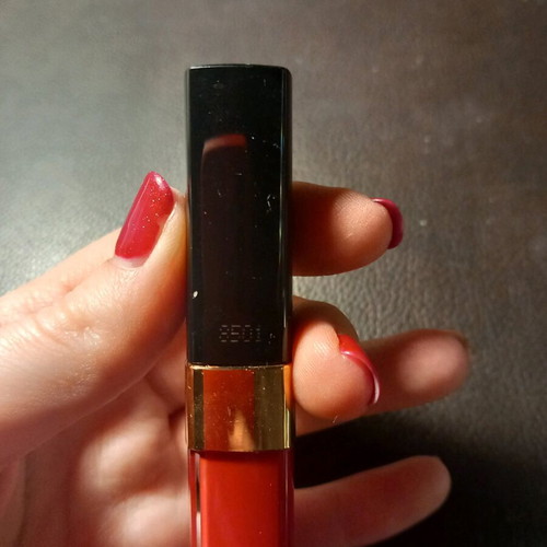 Chanel lip gloss red shade number 457 like new, authentic