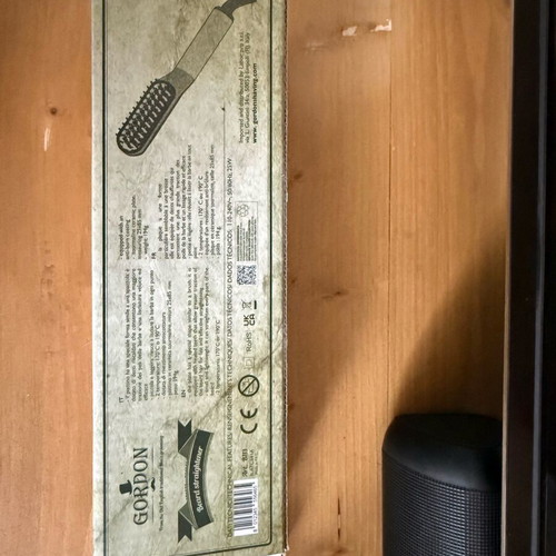 Gordon Beard Straightener B113 electric beard straightening brush new